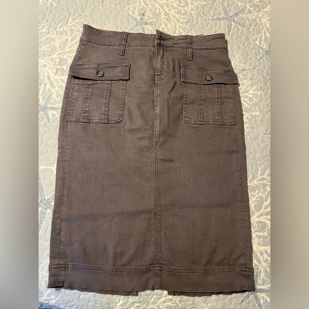 Level 99 casual pencil skirt